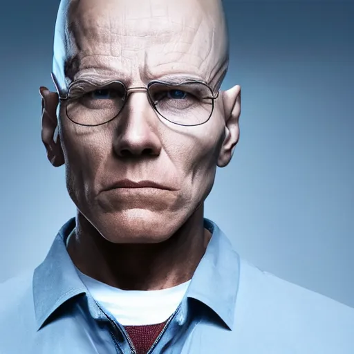 Image similar to Live Action Still of Jerma in Breaking Bad, real life, hyperrealistic, ultra realistic, realistic, highly detailed, epic, HD quality, 8k resolution, body and headshot, film still