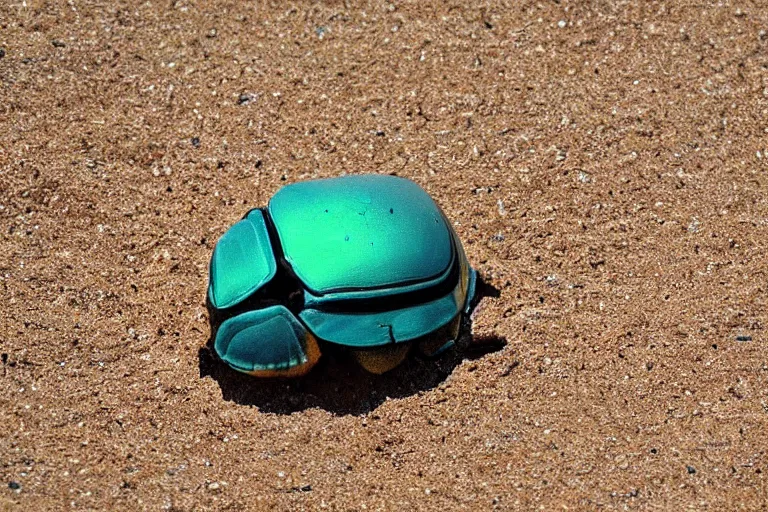 Image similar to beautiful scarab in the sand