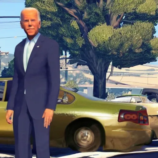 Image similar to joe biden in gta 5