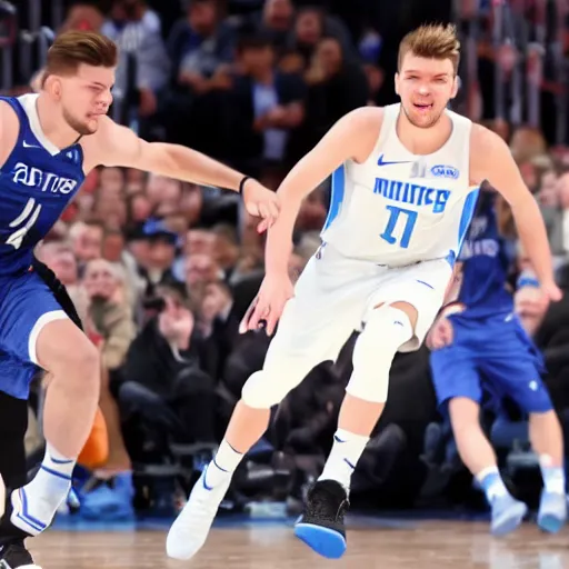 Prompt: luka doncic nenderoid