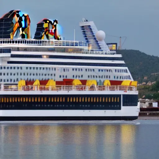 Image similar to mcdonalds cruise ship