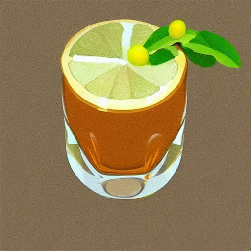 Prompt: “🐿🖲🍸🍋, digital art”