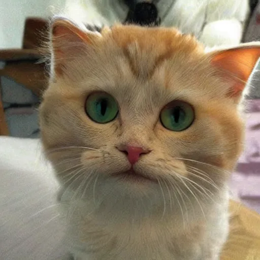 Image similar to the most beautiful cat in the world