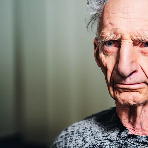 Image similar to portrait photo still of real life [ mr. burns ], 8 k, 8 5 mm f 1. 8