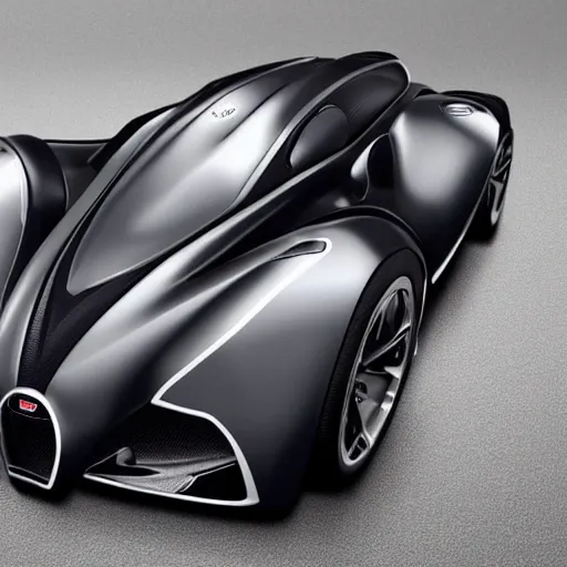Prompt: Batmobile designed by Bugatti, full image, Batmobile, promotional photo Batmobile