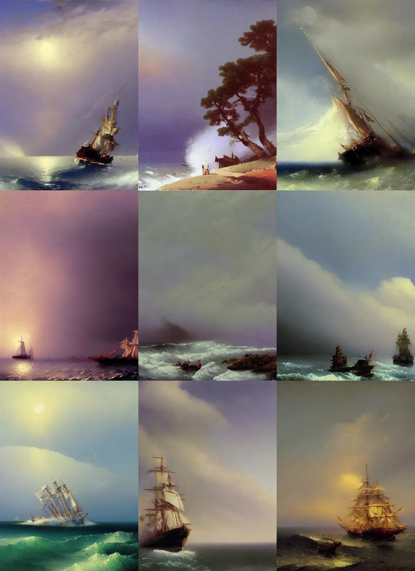 Prompt: image by aivazovsky