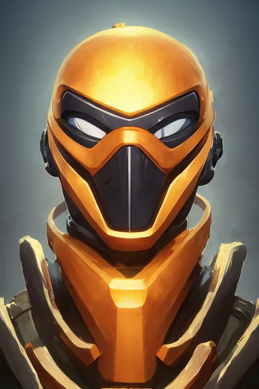 Image similar to epic mask helmet robot ninja portrait stylized as fornite style game design fanart by concept artist gervasio canda, behance hd by jesper ejsing, by rhads, makoto shinkai and lois van baarle, ilya kuvshinov, rossdraws global illumination radiating a glowing aura global illumination ray tracing hdr render in unreal engine 5