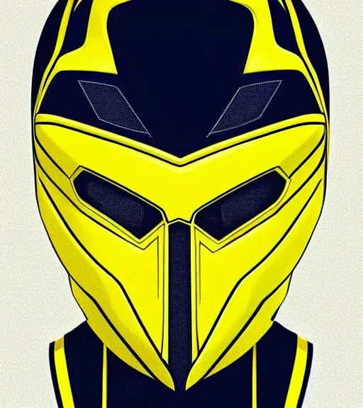 Prompt: symmetry!! yellow ranger, thunderbolt - shaped viser!!, thunderbolt shaped helmet!!, hard edges, product render retro - futuristic poster scifi, lasers and neon circuits, yellow ranger, intricate, elegant, highly detailed, digital painting, artstation, concept art, smooth, sharp focus, illustration, dreamlike, art by artgerm