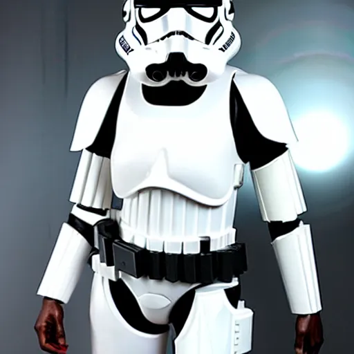 Image similar to female stormtrooper