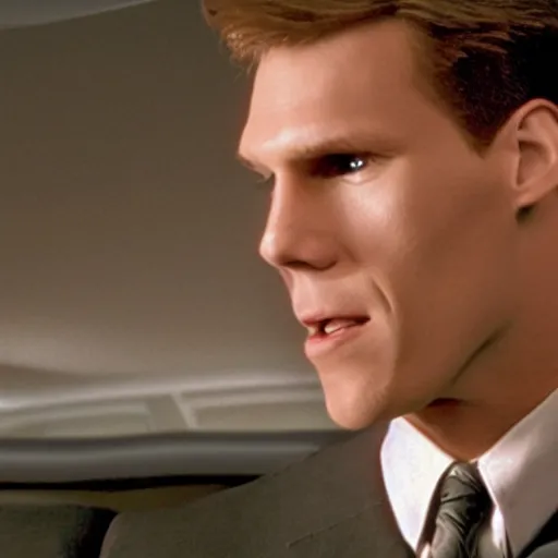 Image similar to Live Action Still of Jerma985 in Airplane! (film), real life, hyperrealistic, ultra realistic, realistic, highly detailed, epic, HD quality, 8k resolution, body and headshot, film still