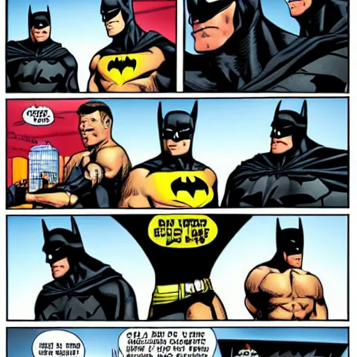 Prompt: John Cena as Batman