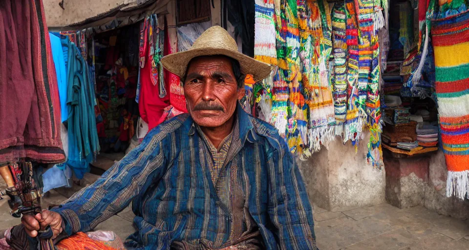 Prompt: highly detailed portrait ecuadorian man from loja. in gta v, street textile market in otavalo. happy ambience, stephen bliss, unreal engine, fantasy art, by greg rutkowski, loish, rhads, ferdinand knab, makoto shinkai and lois van baarle, ilya kuvshinov, rossdraws, tom