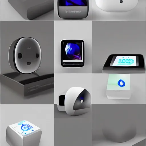 Image similar to Samsung SmartThings, concept art, designed by Apple Inc and Joongwon Jeong, studio ambient lighting