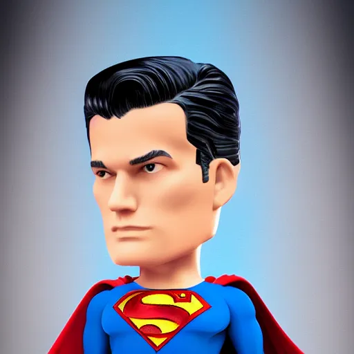 superman cartoon head