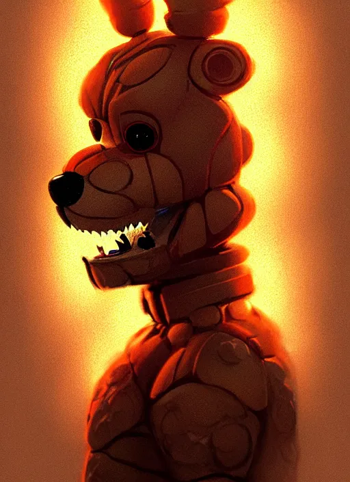 freddy fazbear being all tuckered out in bed - AI Generated Artwork -  NightCafe Creator