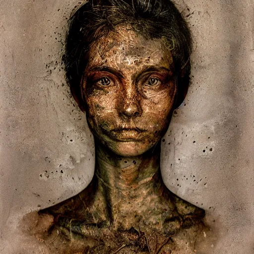 portrait, evocation, visage, portrait, beauty, patina, | Stable ...