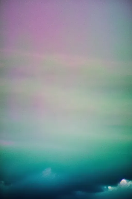 Image similar to high quality pastel coloured film close up wide angle photograph of a model wearing clothing swimming on cloud furniture in a icelandic black rock!! environment in a partially haze filled dreamstate world. three point light, rainbow. photographic production. art directed. pastel colours. volumetric clouds. pastel gradient overlay. waves glitch artefacts. extreme facial clarity. 8 k. filmic.