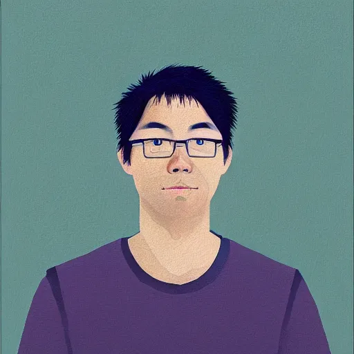 Image similar to portrait of a programmer by makoto yukimura