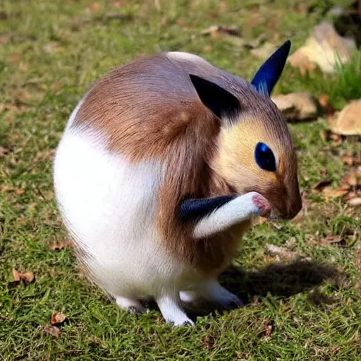 Image similar to real life pokemon. realistic. photo.