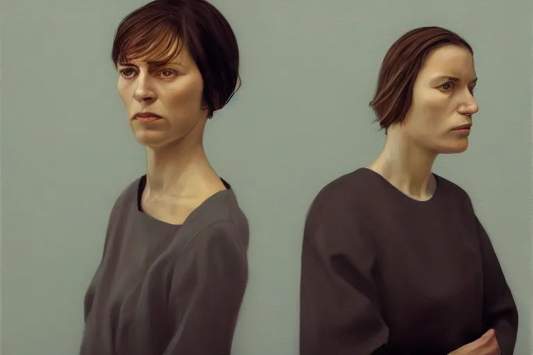 Image similar to woman portrait artwork by tim eitel