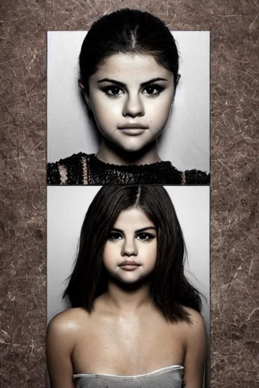 Prompt: selena gomez as a stick of cellery, a human face made out of cellery, professional food photography