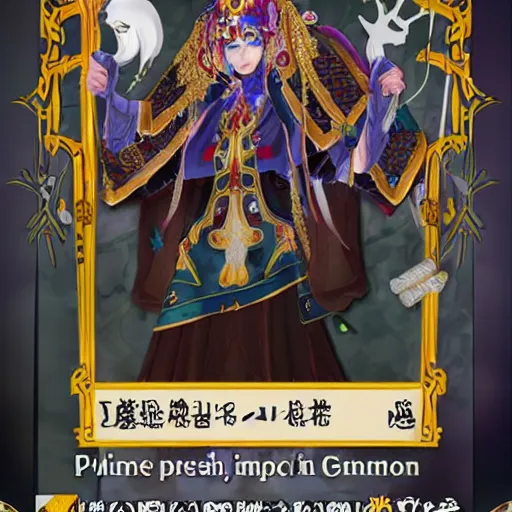 Prompt: paimon from genshin impact