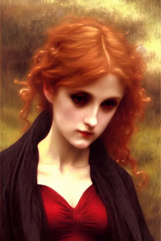 Image similar to victorian vampire blondes group, painting by rossetti bouguereau, detailed art, artstation