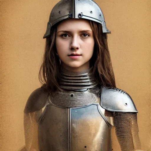 Prompt: a lovely female knight made of cardboard, single face, full-body, tonal color, cute, cinematic, hyper realist, matte painting, Da Vinci, wide angle shot , high resolution, 8k, rule of thirds, insanely detailed and intricate, beautiful, cinematic