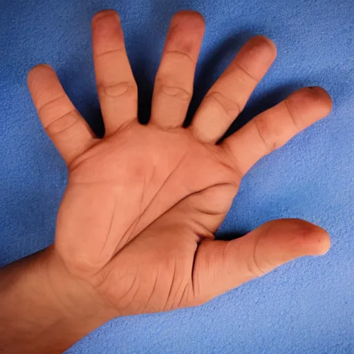 Image similar to human hand