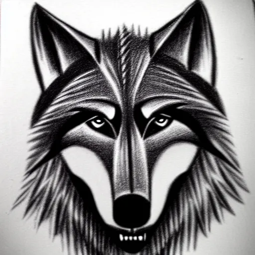 Image similar to anthropomorphic wolf by tom finland, pencil drawing