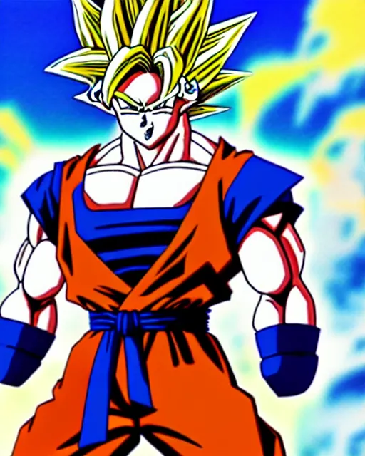 Image similar to dragon ball goku