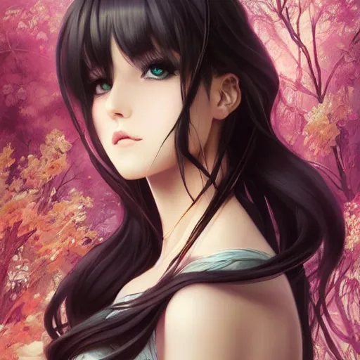 Cute Anime Girl Wallpaper Hyper Realistic and Intricate · Creative