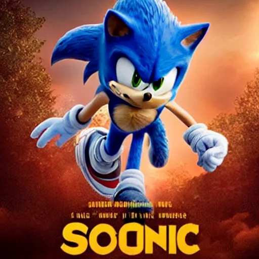Prompt: among us with realistic feet and sonic the hedgehog movie eyes, cgi, movie