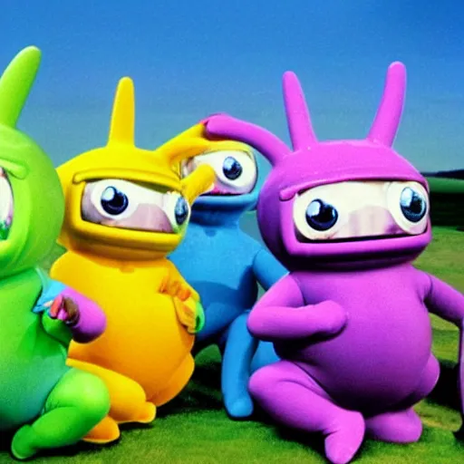 Image similar to Crazy Frog Teletubbies!!!