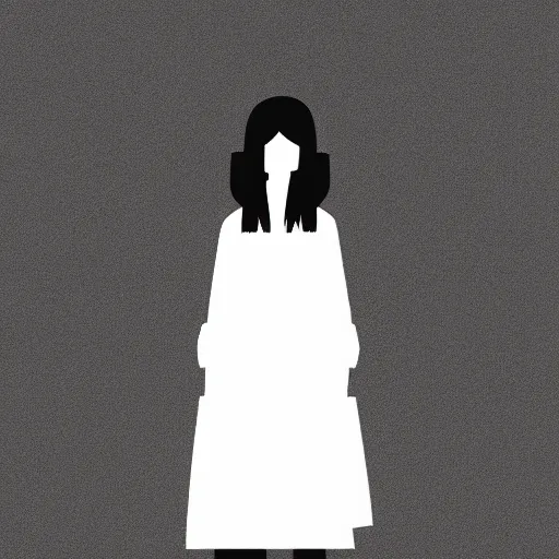 Prompt: balenciaga vetements fashion influencer character minimalistic illustration. popular on pixiv