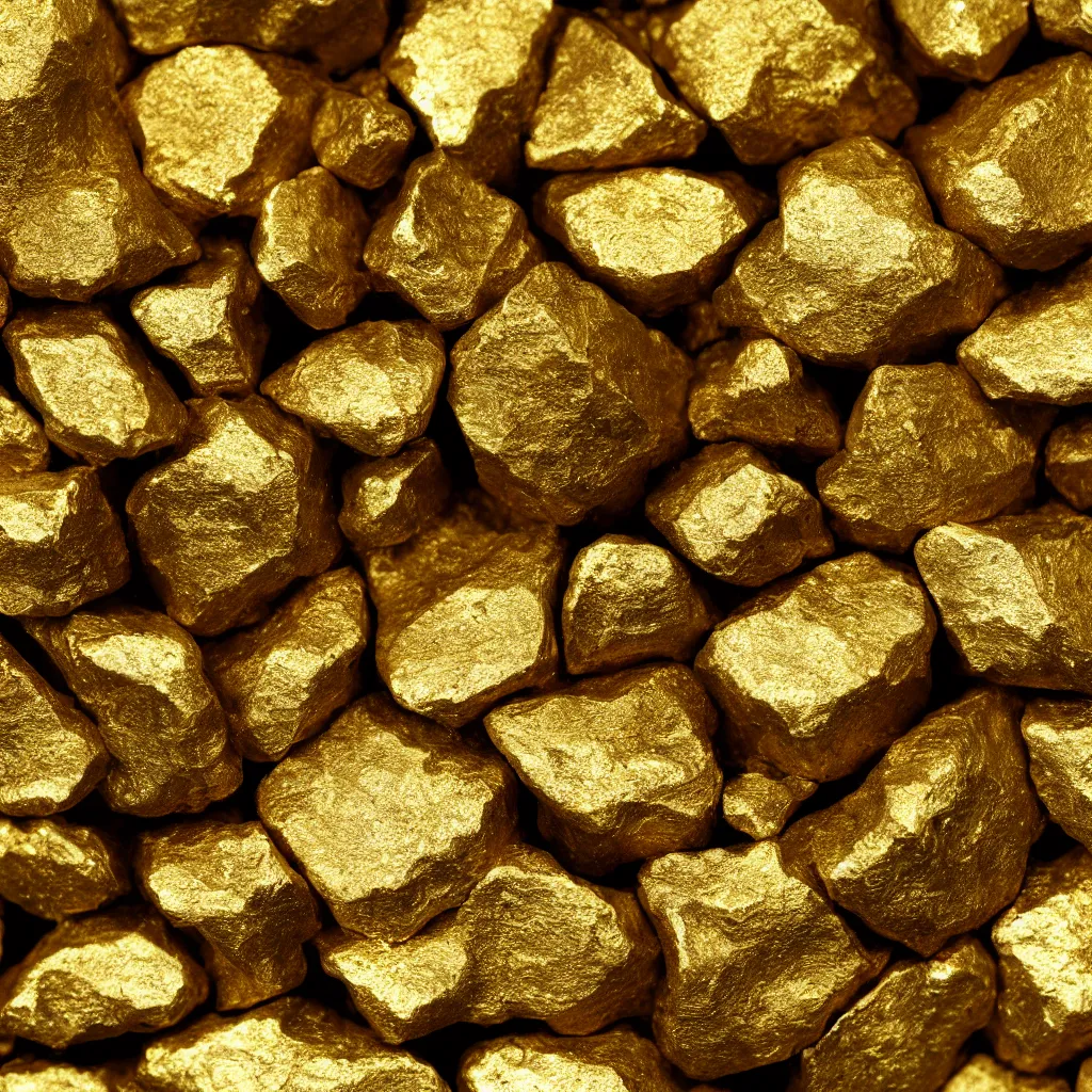 Prompt: gold mineral ore material texture, high detail, high definition, photorealistic, 8k,