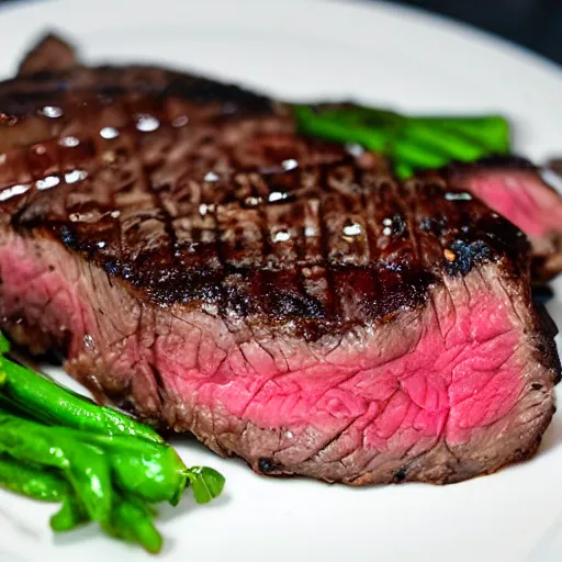 Image similar to A perfect steak