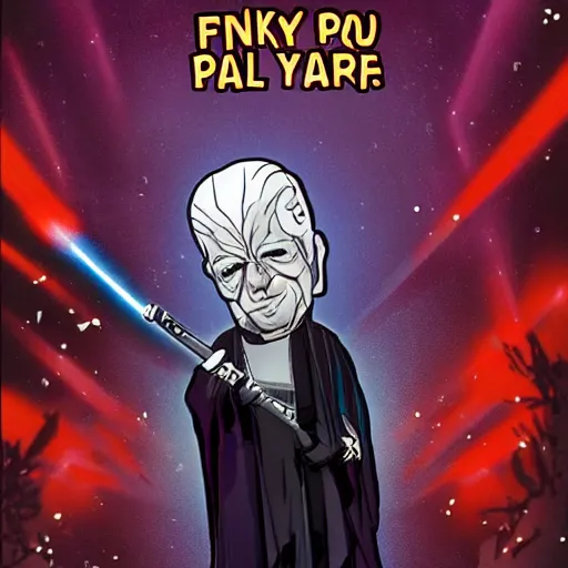 Image similar to funky pop, palpatine