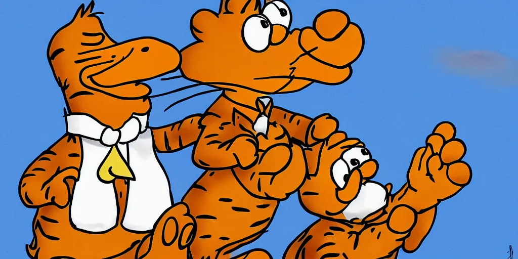 Image similar to garfield