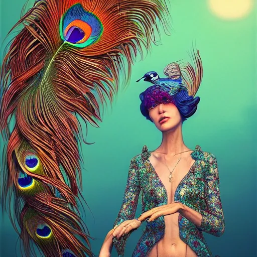 Peacock Feather - Modeling - Blender Artists Community