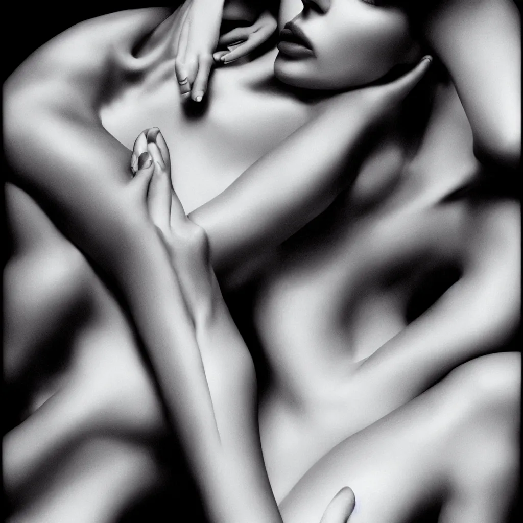 Prompt: fragrance advertising campaign by ruth bernhard, highly detailed, intricate