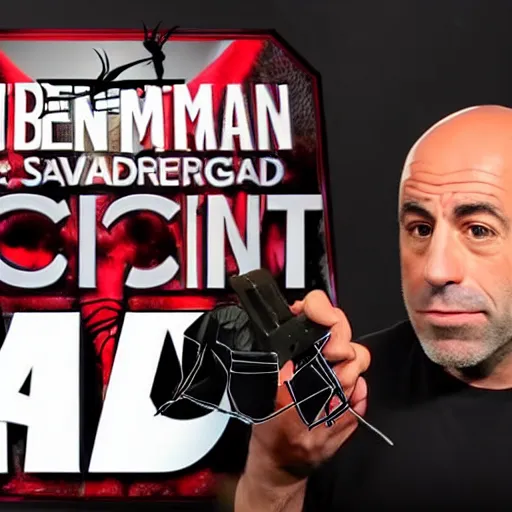 Prompt: joe rogan doing a podcast with spider - man, intricate, elegant, highly detailed, smooth, sharp focus, 4 k, 8 k uhd, realistic, great detail