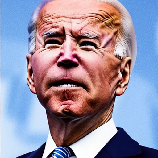 Image similar to joe biden, by chris cunningham