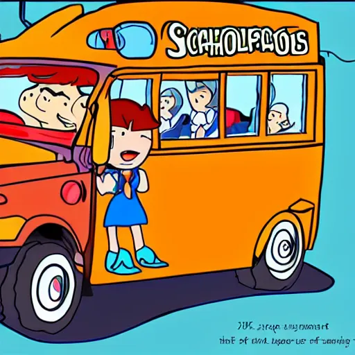 Prompt: photograph of the magic schoolbus in my lower intestine