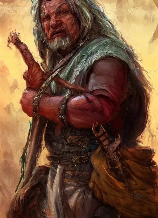 Image similar to poor dirty ugly beggar, ultra detailed fantasy, dndbeyond, bright, colourful, realistic, dnd character portrait, full body, pathfinder, pinterest, art by ralph horsley, dnd, rpg, lotr game design fanart by concept art, behance hd, artstation, deviantart, hdr render in unreal engine 5