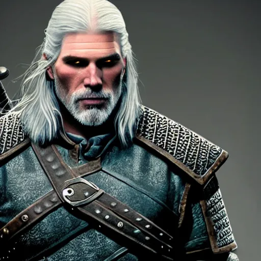 Prompt: anson mount as geralt