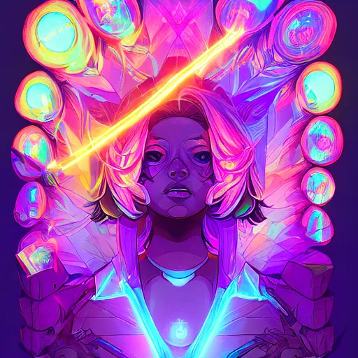 Image similar to skill magic geek inside matrix deepdream radiating a glowing aura stuff loot legends stylized digital illustration video game icon artstation lois van baarle, ilya kuvshinov, rossdraws,