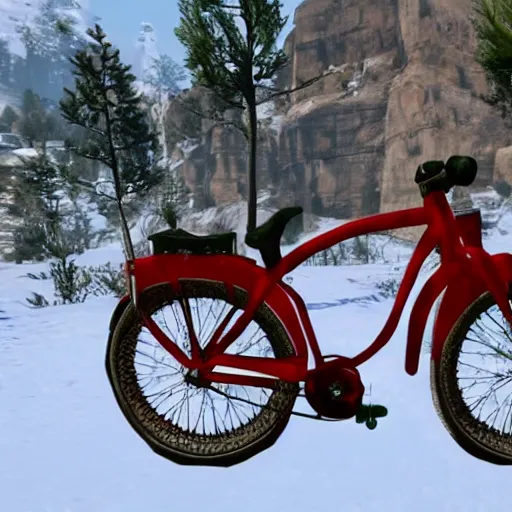 Image similar to Fancy posh bicycle in Red Dead Redemption 2