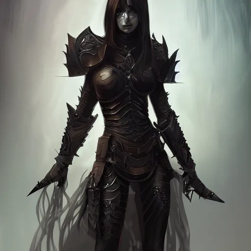 Image similar to a girl wearing a gothic armor, full body shot, highly detailed, digital painting, artstation, concept art, smooth, sharp focus, illustration