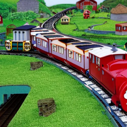 Image similar to the island of sodor